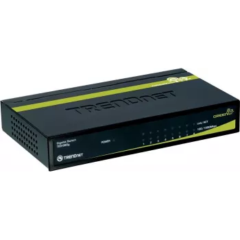 TRENDnet 8-portový Gigabit GREENnet switch s kovovým puzdrom