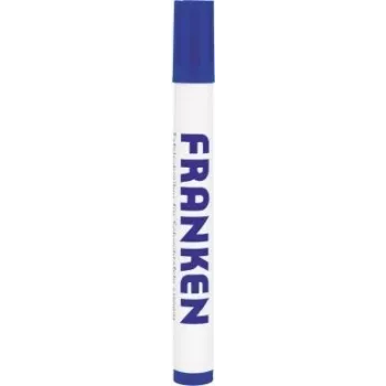 Doplniteľný marker Franken Z1902 03, modrý atrament, šírka stopy 2–6 mm, balenie 10 ks