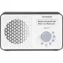 TechniSat VIOLA 200 digitálne rádio s budíkom DAB+, biela/čierna