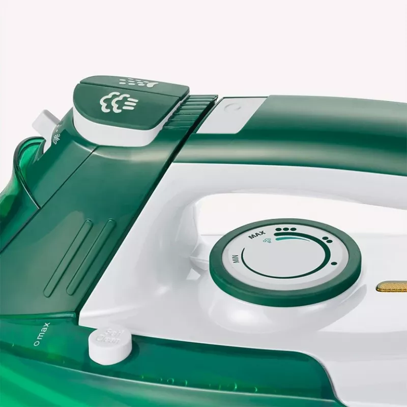 Severin BA 3261 žehlička parná žehlička keramická podrážka 2400 W biela, zelená