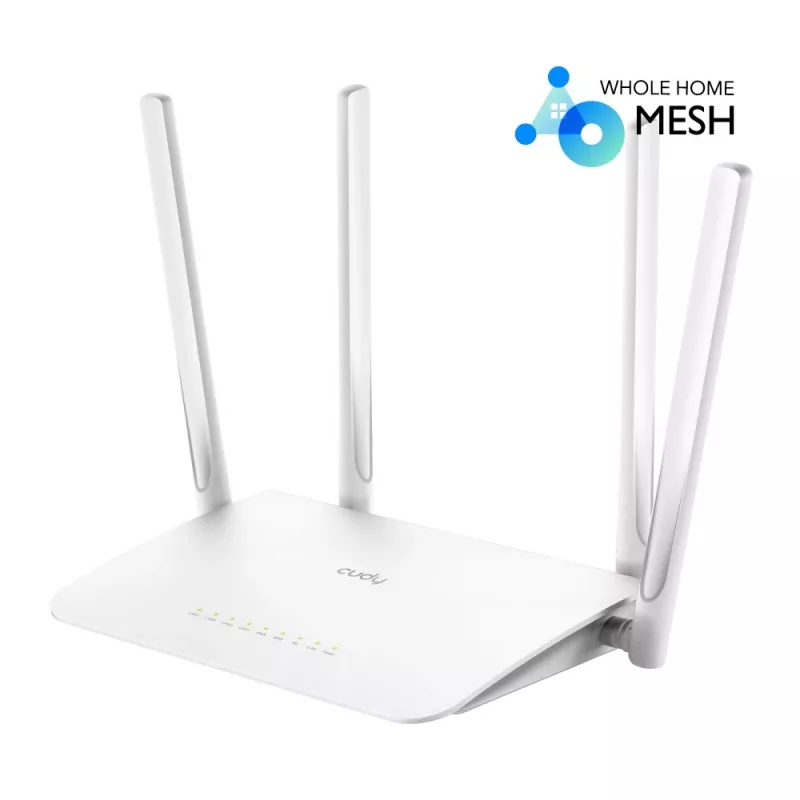 Cudy WR1300 WLAN router Gigabit Ethernet Dualband (2,4 GHz / 5 GHz) biely