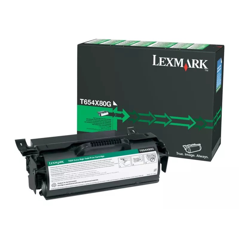 Tonerová kazeta Lexmark T654X80G 36K PGS čierna
