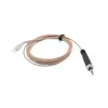 Mikrofón Sennheiser HSP 4-ew-3 kardioidný kondenzátorový káblový 3,5 mm béžový, 1,6 m kábel, 40–20000 Hz