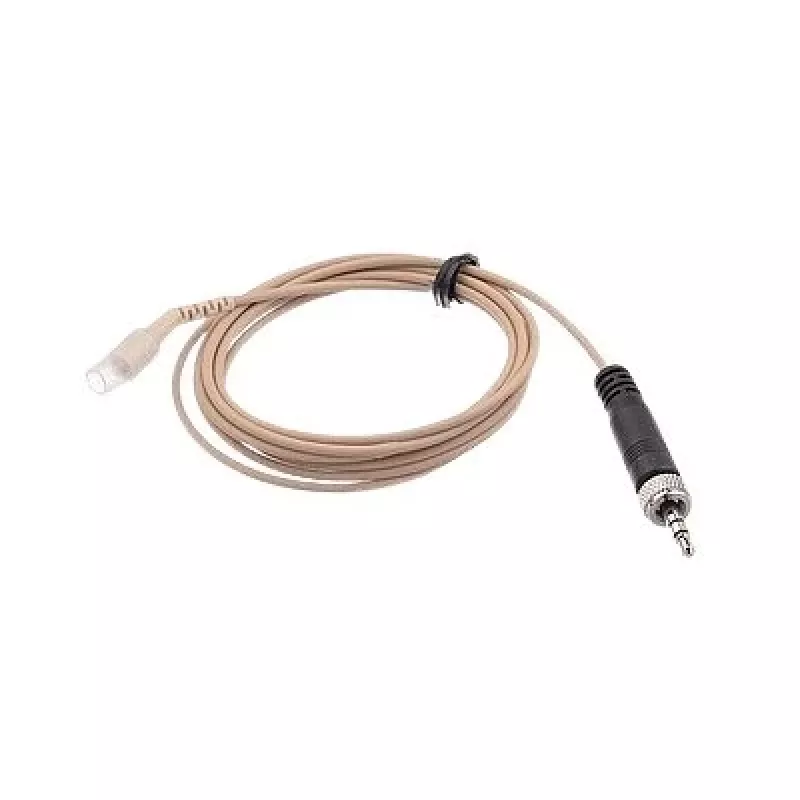 Mikrofón Sennheiser HSP 4-ew-3 kardioidný kondenzátorový káblový 3,5 mm béžový, 1,6 m kábel, 40–20000 Hz