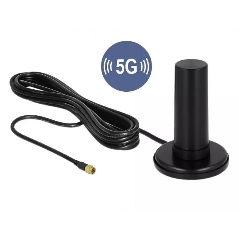 DeLOCK 12590 sieťová anténa omni anténa SMA 3 dBi