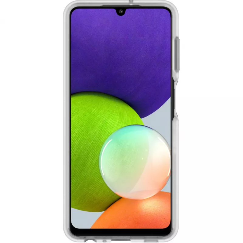 React + Trusted Glass priehľadné ochranné puzdro + ochrana displeja pre Samsung Galaxy A22