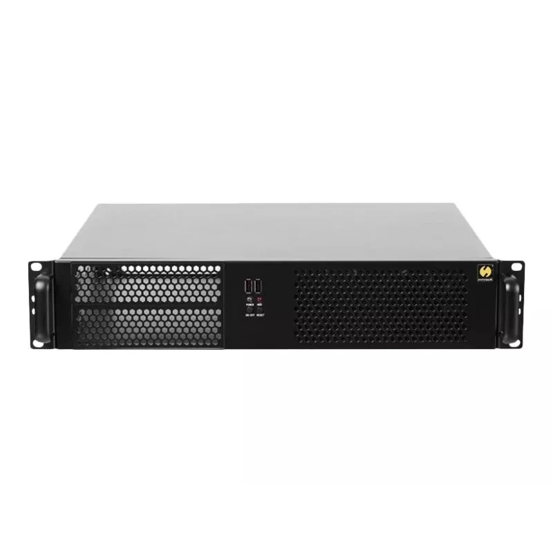 NETRACK NP5107 serverová skriňa mini-ITX/microATX 482 88 8 390mm 2U rack 19