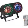 EUROLITE LED efektové svetlo DMF-3 Hybrid Flower Effect 3-in-1 — LED pódiový/party efekt