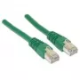 Wentronic Goobay CAT 5e patch kábel, SF/UTP, zelený, 0,5 m - CCA zmes medi (68042)