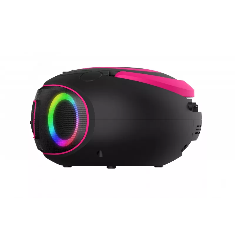 Osobný CD prehrávač Denver TDB-212P ružový 3,6W DAB+ FM