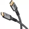 Goobay 65269 video kábel adaptér 2 m DisplayPort HDMI sivý (65269)