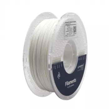3D tlačový filament GEMBIRD PLA 1,75 mm biela 1 kg