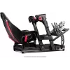 Next Level Racing – F-GT Elite Formula & GT hliníkový profilový simulátorový kokpit – bočná a predná montážna verzia (396039)
