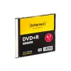 INTENSO DVD+R 4,7 GB 16x potlačiteľné balenie 10 ks Slimcase, 120 mm