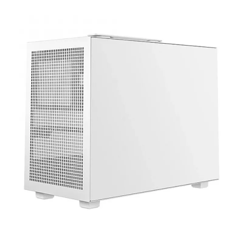 Počítačová skriňa DeepCool CH160 PLUS WH Small Form Factor biela, microATX, tvrdené sklo, USB-C