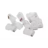 RJ45 konektor samec GEMBIRD PLUG3UP6/100, Cat5, rovný konektor, transparentný, pozlátené kontakty, balenie 100 ks