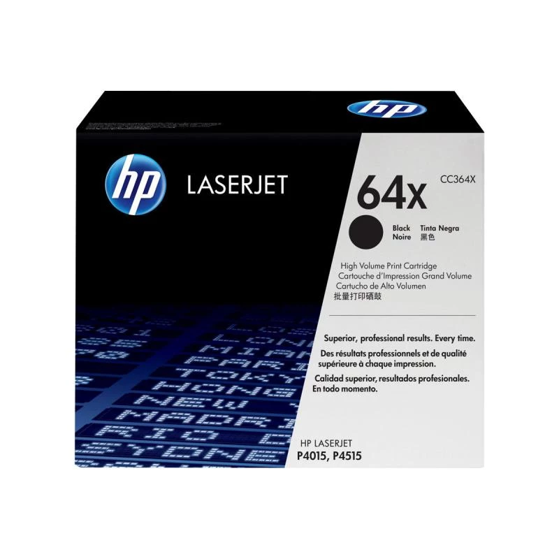 HP 64X CC364XC Contract tonerová kazeta, čierna, 24 000 strán