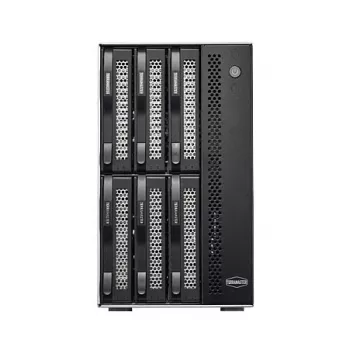TerraMaster D6-320 diskové pole desktop čierne 6 diskov HDD SSD