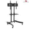 Maclean MC-739 profesionálny TV vozík na kolieskach, 32-65 palcov (165,1 cm), max. 40 kg, VESA do 400x600, čierny