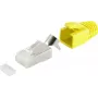 Konektor RJ-45 S/CONN 72067-10Y biely žltý