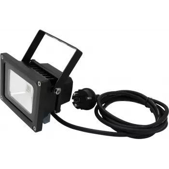 EUROLITE FL-10 COB UV IP Rated LED reflektor — COB-UV LED, kompaktný reflektor
