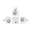 DeLOCK 11501 adaptér sieťovej zástrčky typ F biely 3A USB porty