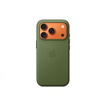 Puzdro Apple iPhone 17 Pro TechWoven Case s MagSafe zelené