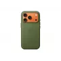 Puzdro Apple iPhone 17 Pro TechWoven Case s MagSafe zelené