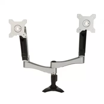 SilverStone SST-ARM22SC držiak na dva monitory - strieborný