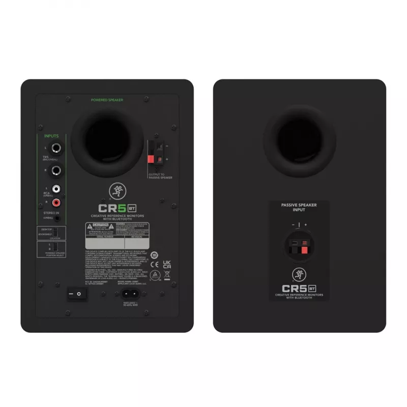 Mackie CR5 BT - aktívne monitorové reproduktory s Bluetooth