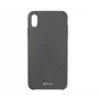 Puzdro na telefón Tellur Liquid Silicone pre iPhone XS Max — čierne