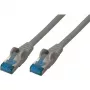 ShiverPeaks Patch kábel CAT6a RJ45 S/FTP 0,5 m sivá – Sieťový – CAT 6a