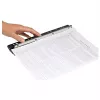 WEDO Business 67 9401 vreckový dierovač, 4 otvory, výkon dierovania 3 mm, plast s kovovou lištou, čierny