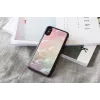 iKins Water Flower puzdro pre iPhone XS/X, čierne, K1690J