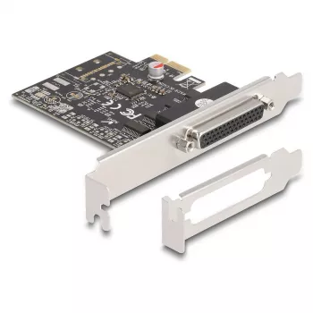 DeLOCK 66324 Interný RS-232 VGA adaptér PCIe konektor samica čierna