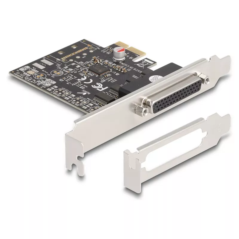 DeLOCK 66324 Interný RS-232 VGA adaptér PCIe konektor samica čierny