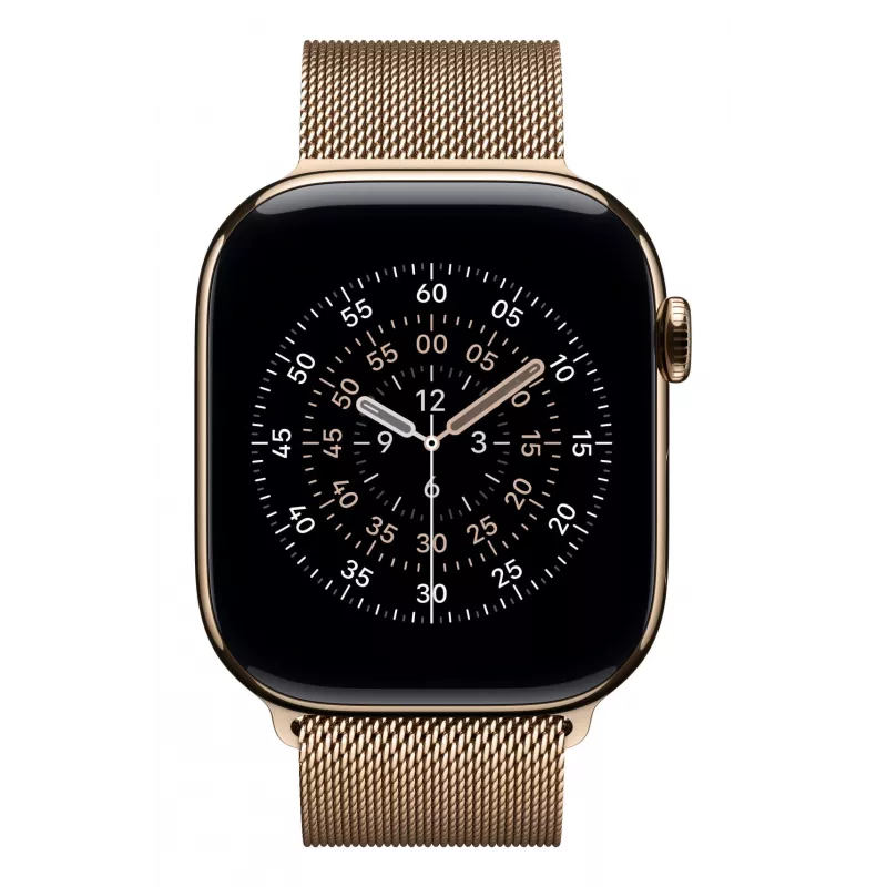 Apple Milanaise remienok na hodinky, zlatá, 46mm, S/M, MGJ44ZM/A