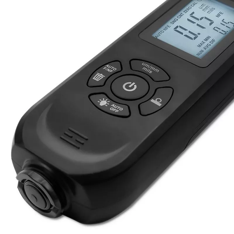 Merač hrúbky vrstvy QOLTEC 50646 LCD 0–2000 µm