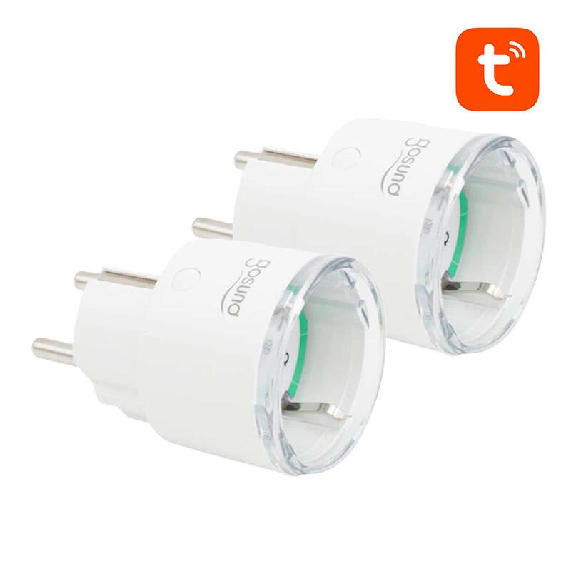 Inteligentná zásuvka WiFi Gosund SP111 3680W 16A, Tuya balenie 2 ks