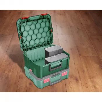 Úložná krabica Bosch SystemBox obdĺžniková polypropylén 176×105×133 mm čierna/sivá