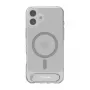 Torras Pstand Series puzdro pre iPhone 16 Plus — priehľadné ochranné puzdro s integrovaným stojanom