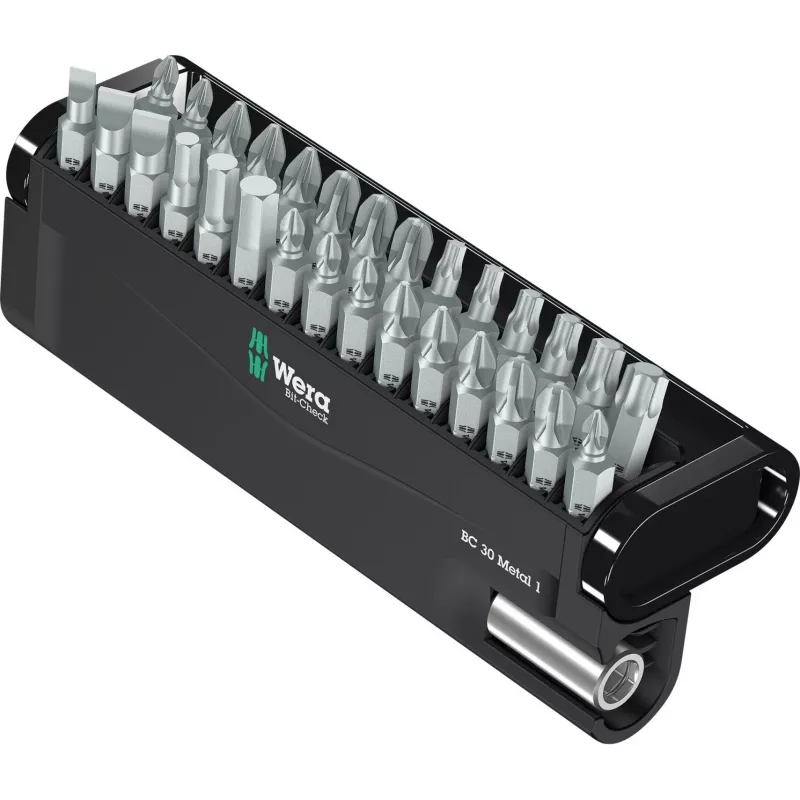 Sada bitov do skrutkovača Wera BC 30 Metal 1