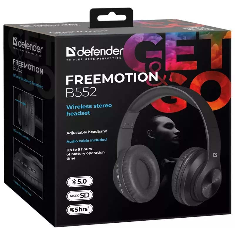 Slúchadlá Defender FreeMotion B552