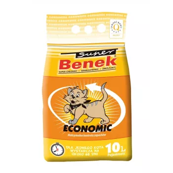 Certech Super Benek Economic – mačacie podstielka hrudkujúca 10 l