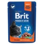 Brit Premium Cat Salmon Sterilised s lososom mokré krmivo pre mačky, 100 g