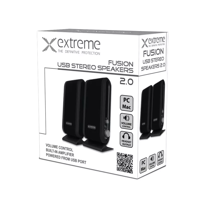 Extreme XP102 reproduktor 2.0 kanály 4 W čierny