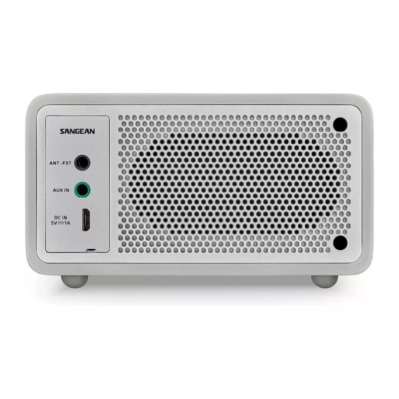 Stolové rádio Sangean DDR-7 Glacier Silver s digitálnym tunerom a Bluetooth