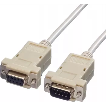 RS232 kábel VALUE DB9 M - F 3 m