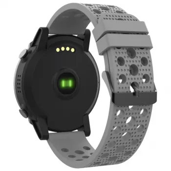 Denver SW-660 GPS smartwatch, 1,3" AMOLED, sivý remienok