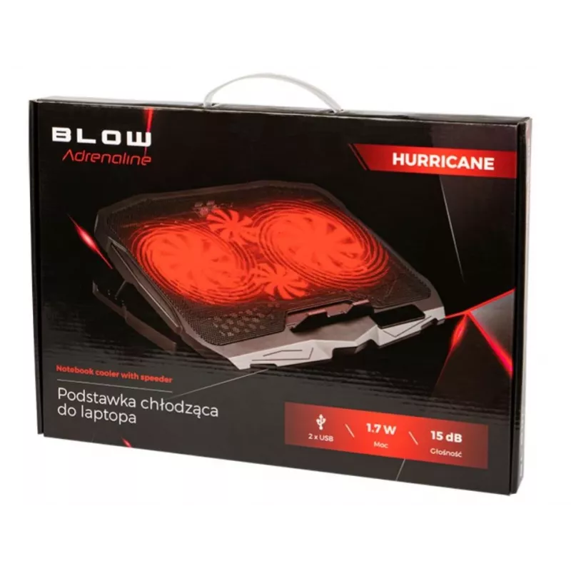 Chladiaca podložka pod notebook 4 FAN HURRICANE